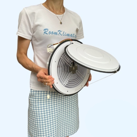 BK 200 BAHCIVAN Осевой оконный вытяжной вентилятор с крышкой