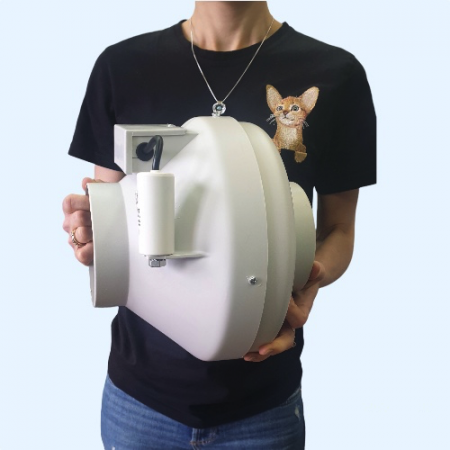 ZFO 125 p ZILON круглый канальный вентилятор