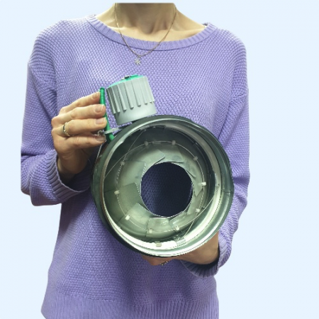 AIRMAX 3D NOIZZLESS 160 Воздушный клапан с ручным приводом