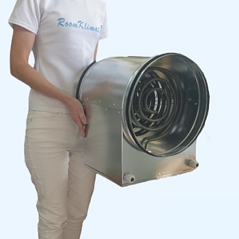 ZEA 315-9/3 ZILON электрический круглый канальный нагреватель