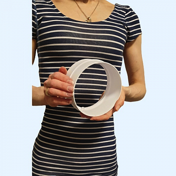 12,5СКП ERA Соединитель СКП D125 пластик