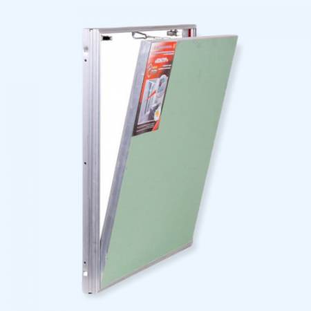 КР 40х40 КОНТУР 2.0 Люк под плитку со съемной дверцей и нажимным замком