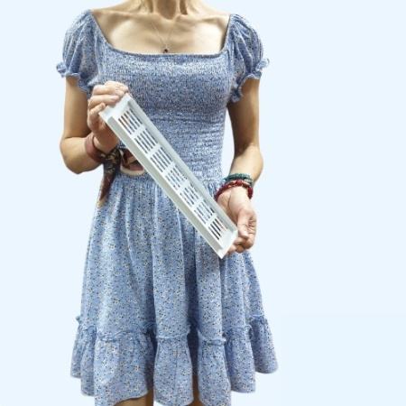 60х300 белая Благовест Вентиляционная решетка