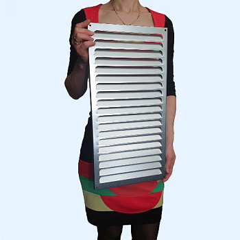 РМ 250х500 оцинкованная Решётка вентиляционная металлическая