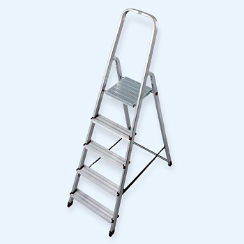 KRAUSE CORDA 5 ступеней (000729) Алюминиевая стремянка