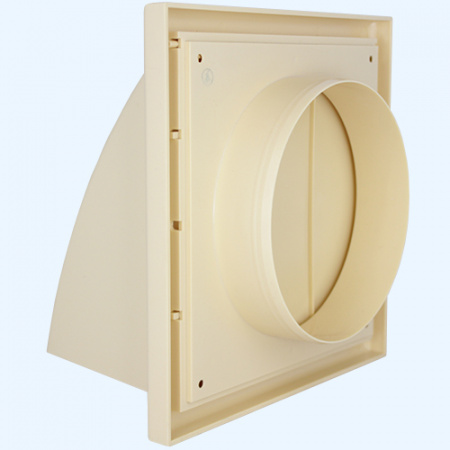 Vents МВ 122 ВК бежевая Решетка колпак с клапаном