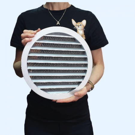 IGC 250 Airone Наружная круглая алюминиевая решетка