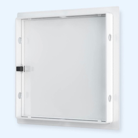 L2020N Люк ревизионный LN 224х224 нажимной фланец 200х200 пластик EVECS