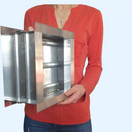 КОл-200*200h Shuft Обратный клапан лепестковый