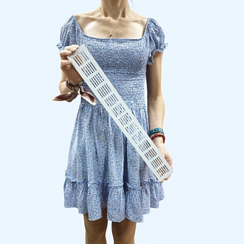 60х500 белая Благовест Вентиляционная решетка