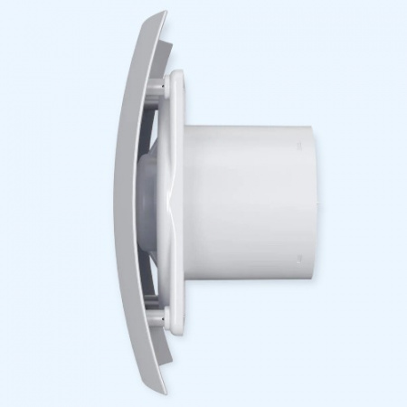 4C Gray metal Breeze DICITI Вентилятор накладной D100 обр.клапан