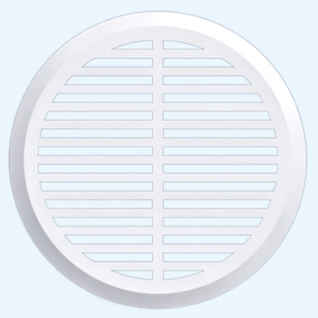 05ДП 1/4 ERA Решетка вентиляционная ДП фланец D45 переточная D50 пластик