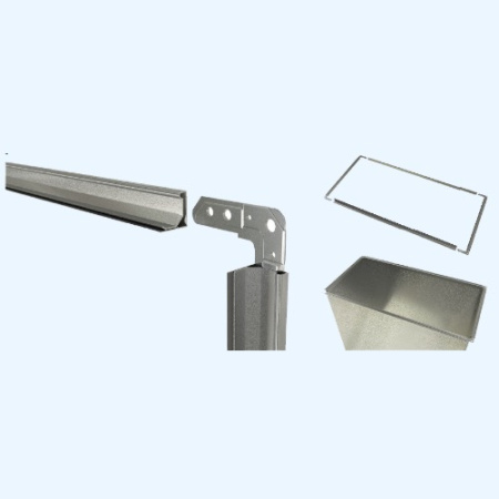 УГФ-1 (95х18х1,8/2,5) SHUFT Уголок (цинк) для сборки воздуховодов 1шт