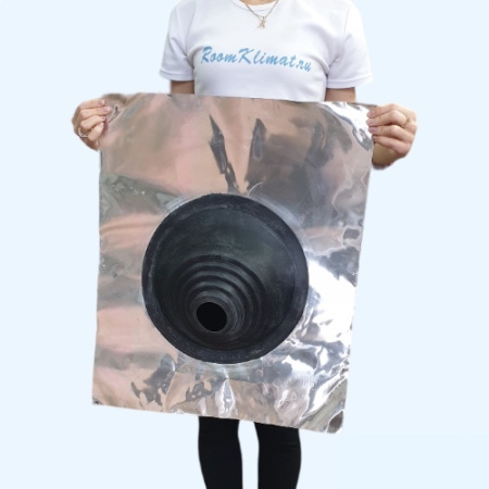 Манжета кровельная угловая из термостойкой резины черная № 1 (75-200 мм) EPDMп