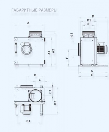 COOK-S 280 E 20 Noizzless Кухонный вытяжной вентилятор