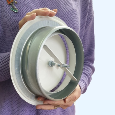 16DUM ERA Анемостат DUM фланец D158 D211 окраш.сталь