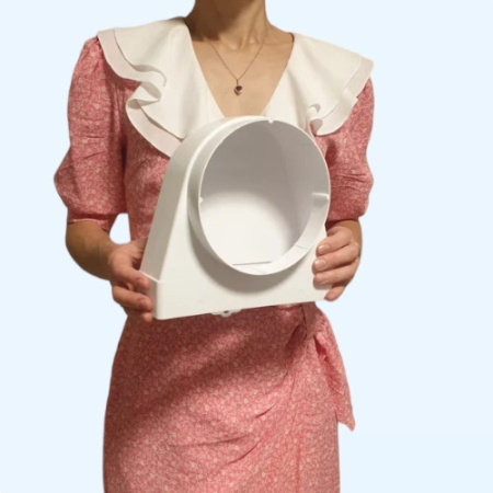 620СК15КП ERA Переходник СККП D150 90° 60х204 пластик