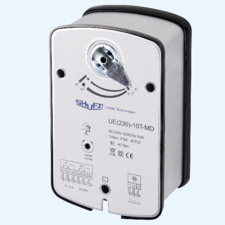 UE(230)-10T-MD Shuft Реверсивный электропривод для противопожарных клапанов