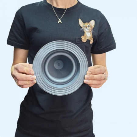 Манжета кровельная прямая №2 серая EPDM (45-75 мм)