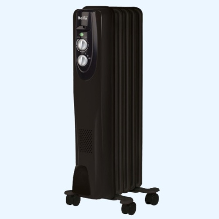 BOH/CL-05BRN 1000 (5 секций) Масляный радиатор Ballu Classic black