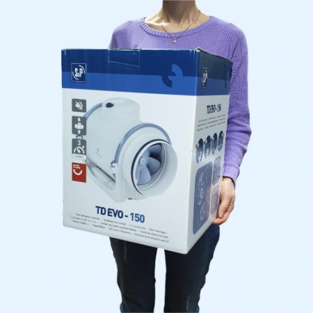 TD EVO-150 T Soler&Palau бесшумный канальный вентилятор