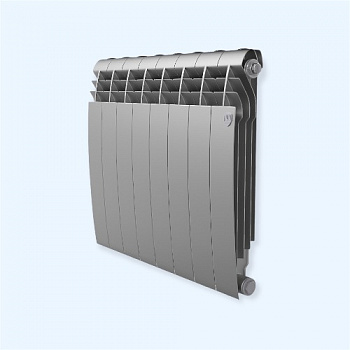 Радиатор Royal Thermo BiLiner 500 /Silver Satin - 8 секц. Радиатор Royal Thermo BiLiner 500 /Silver Satin - 8 секц.