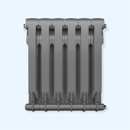 Радиатор Royal Thermo BiLiner 500 /Silver Satin - 6 секц.