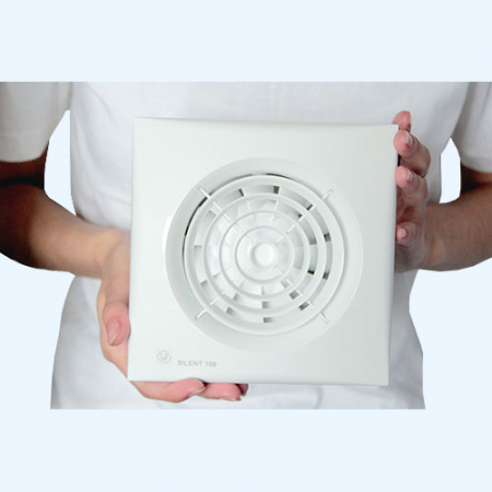 SILENT-100 CZ 12V Soler&Palau накладной бытовой вентилятор с трансформатором CT-12/14 R