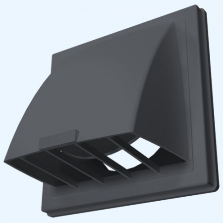 1515К12,5ФВ Выход стенной КФВ фланец D125 обр.клапан 150х150 ASA Gray (серый) ERA STREETLINE