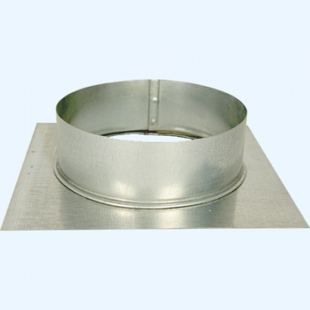 Фланец (площадка) оцинкованный 160 Ц