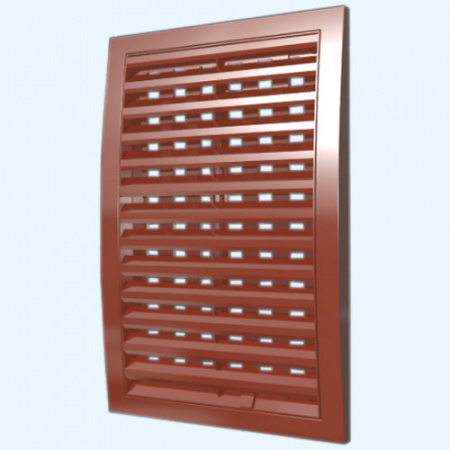 1825РРПН Решетка вентиляционная РРПН разъемная регулируемая 180х250 ASA Terracotta (терракот) ERA STREETLINE
