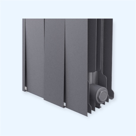 PianoForte 300 /Silver Satin - 16 секций Royal Thermo Радиатор биметаллический