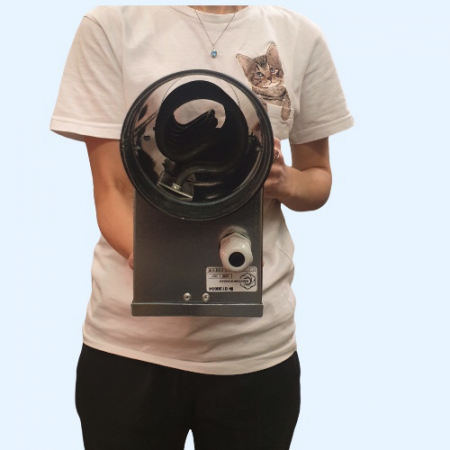 EHC 100-2,4/1 Shuft круглый канальный нагреватель