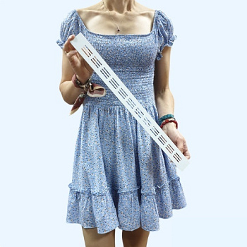 40х500 белая Благовест Вентиляционная решетка