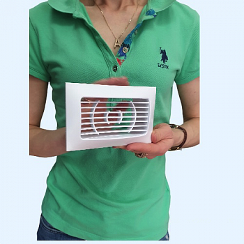 511РСФ ERA Решетка вентиляционная РСФ фланец 110х55 140х85 пластик