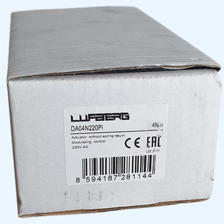DA04N220PI Lufberg Электропривод без пружинного возврата