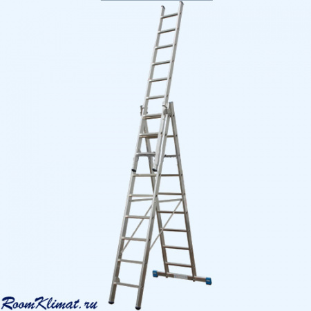KRAUSE STABILO 3х10 (133762) Лестница трехсекционная универсальная KRAUSE STABILO 3х10 (133762) Лестница трехсекционная универсальная