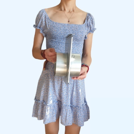 Шибер оцинкованный (задвижка) 125 Ц