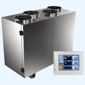 UniMAX-R 450 VER EC Shuft приточно-вытяжная установка UniMAX-R 450 VER EC Shuft приточно-вытяжная установка