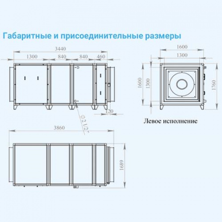 30000 Aqua Breezart Приточная установка с водяным калорифером (без стоимости с/у)