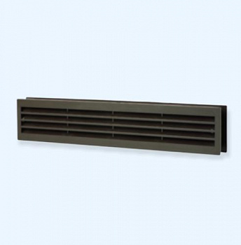 Vents МВ 430/2 (двойная) коричневая Решетка вентиляционная пластиковая дверная Vents МВ 430/2 (двойная) коричневая Решетка вентиляционная пластиковая дверная