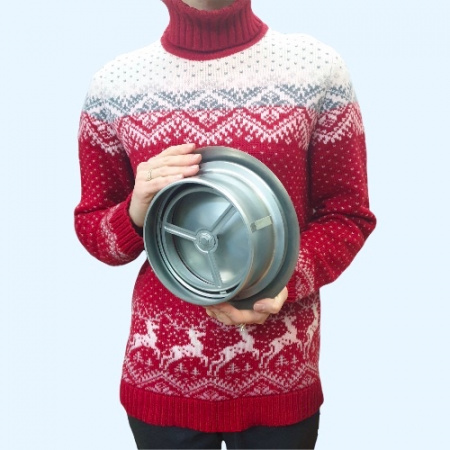 ВС 160 INOX Airone Приточно-вытяжной диффузор из нержавеющей стали