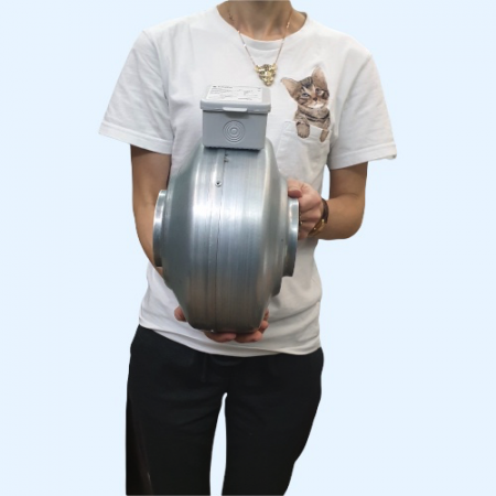 ZFO 100 ZILON круглый канальный вентилятор