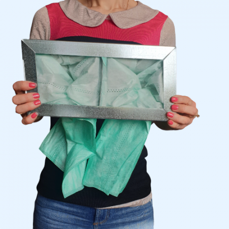 FRr (F5-EU5) 300*150 Shuft Фильтр карманный (материал)