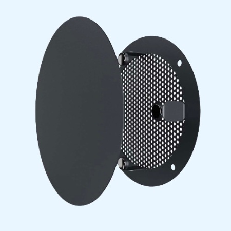 14RVM Gray (серый) ERA Решетка вентиляционная RVM сетка разъемная на магнитах D140 окраш.сталь ERA