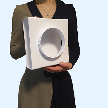 620ТФ12,5П ERA Тройник ТФП D125 с выходом 60х204 пластик