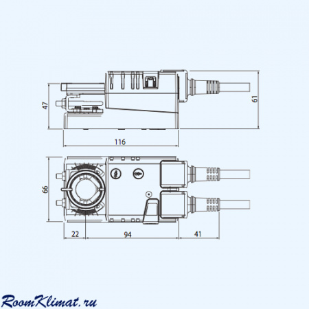 LM 230A Belimo Электропривод без возвратной пружины