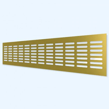 4810DP AL Champagne ЭРА (ERA) Решетка вентиляционная DP AL сетка переточная 480х100 алюминий Champagne