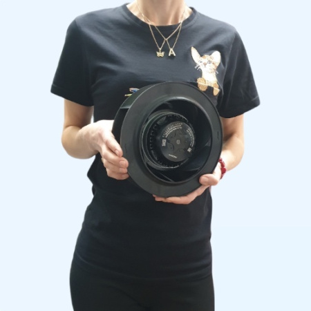 MES CF190B-2E-AC0D Мотор-колесо серии CF с назад загнутыми лопатками и диффузором