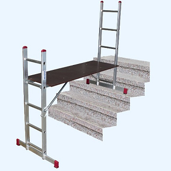 KRAUSE CORDA 2х7 (080103) Малые алюминиевые подмости KRAUSE CORDA 2х7 (080103) Малые алюминиевые подмости